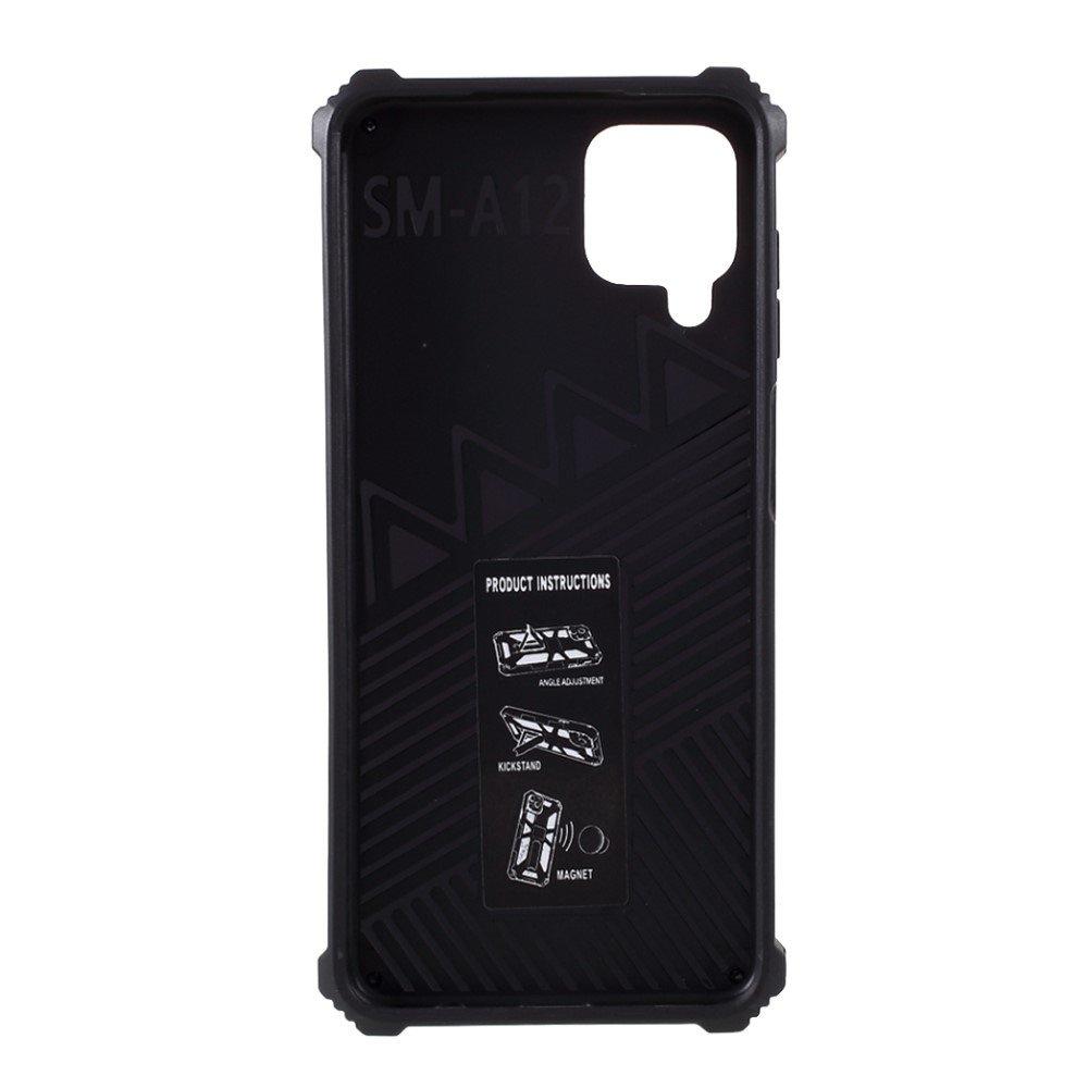 Case for Samsung Galaxy A12 / M12 / A12 2021, Armor Kickstand, green
