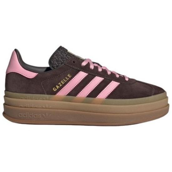 adidas Оригинальные кроссовки GAZELLE BOLD Немецкие армейские тренеры Женские Коричневые IH6786