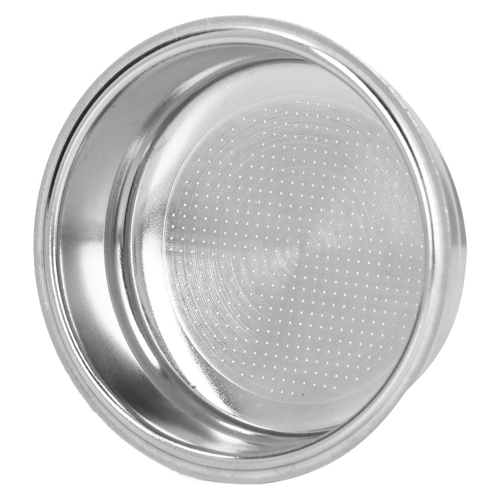 Фильтр-портафильтр из нержавеющей стали с ручкой для кофе, корзина для фильтра на 1 чашку, пористая корзина для фильтра 51 мм