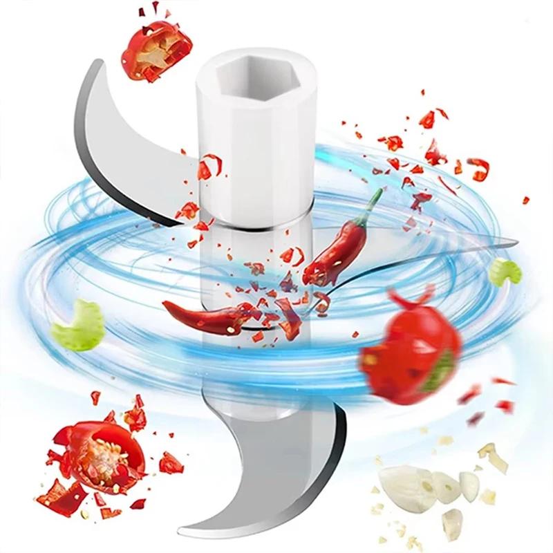 Электрическая чесночная мельница Mixe Home Mini 250 мл овощерезка USB зарядка многофункциональная кухонная овощерезка и измельчитель фруктов