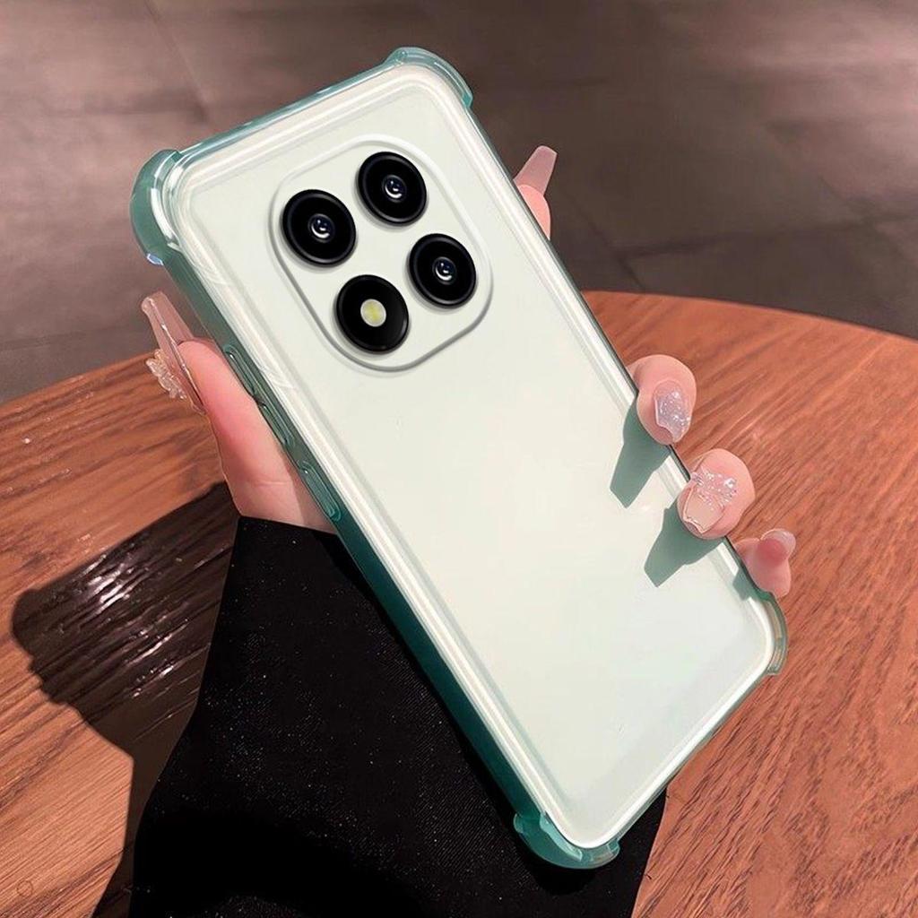 Чехол для Xiaomi Redmi Note 14 Pro+ Pro 5G 4G POCO X7 Ударопрочный Бампер с Подушками Безопасности Матовый Полупрозрачный Чехол