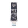 Плата-райзер M.2 NVME USB3.1 Конвертер жесткого диска 10 Гбит/с Gen 2 Конвертер SSD Plug and Play для Samsung WD Black Intel NVME SSD
