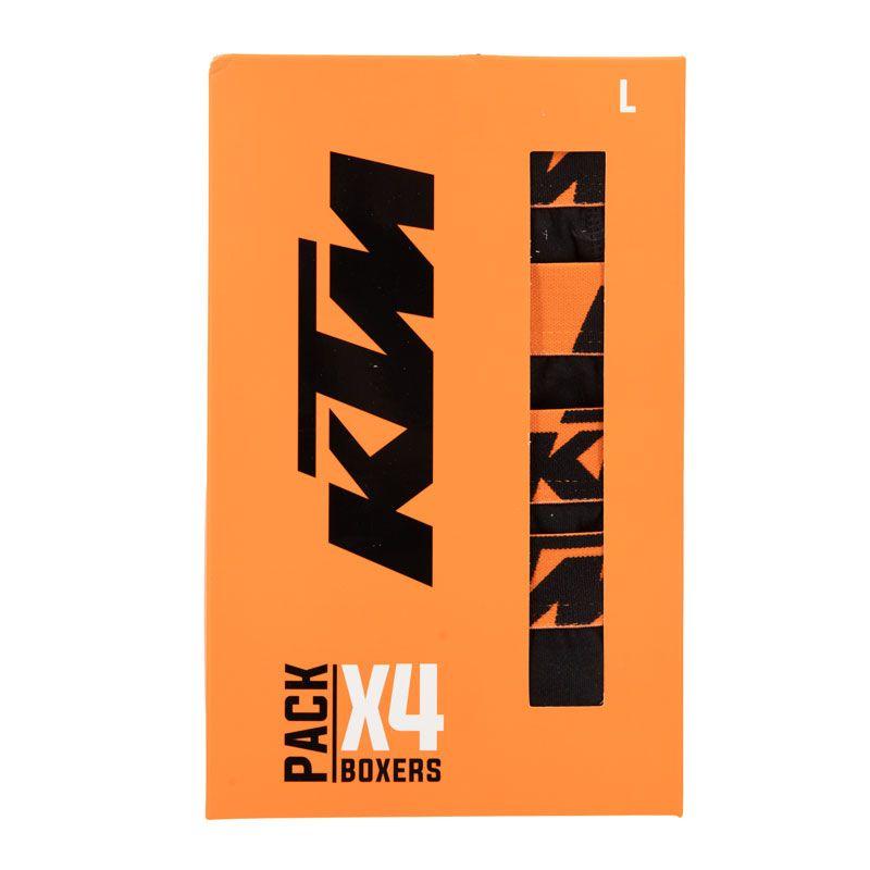 Упаковка из 4 мужских боксеров KTM из 100% хлопка