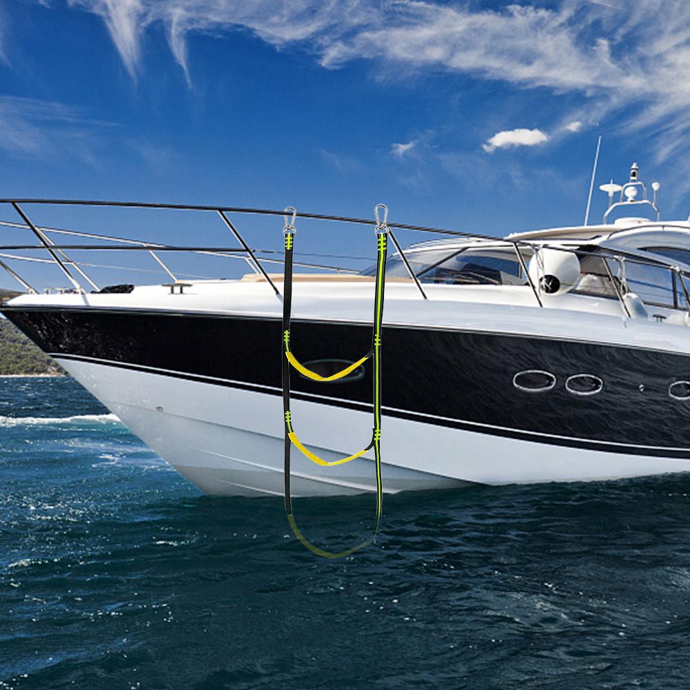 3/4/5-ступенчатая лодочная веревочная лестница мягкая вспомогательная лодочная складная лестница растягивающаяся портативная веревочная лестница для моторной лодки яхты надувной лодки