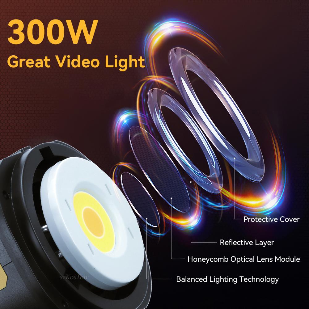 100 Вт светодиодная лампа для видеосъемки с пультом ДУ 2.4G 3200-5700K с регулируемой яркостью для студийной видеосъемки портретной прямой трансляции