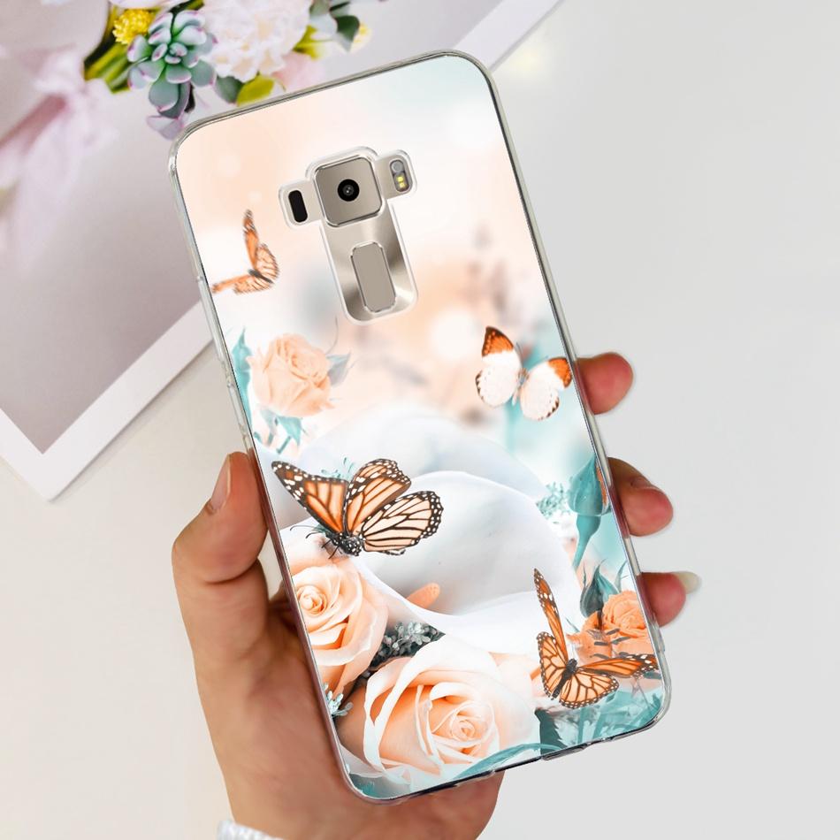 Чехол для Asus ZenFone 3 ZE520KL ZA520KL Asus ZenFone3 Z017D Z017DA Z017DB 5.2" Модный Мягкий Силиконовый TPU Задняя Крышка Телефона