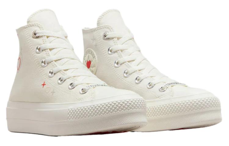 Кеды Chuck Taylor All Star Wmns Converse на платформе High 'Y2K Heart' Женские A09114C