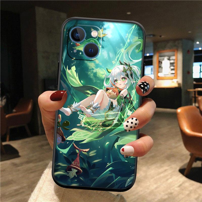 IK34 Genshin Impact Girl New High-End Shell Phone Case for Redmi Note 13 14 Pro+ Plus A3 A3X 13X 13C 13R 14S 14C 14R