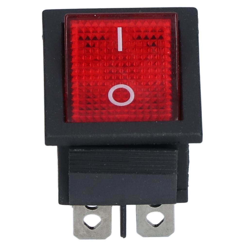 Кулисный переключатель с фиксацией, прочный, простой в эксплуатации, сменный кнопочный мини-переключатель, 250 В переменного тока