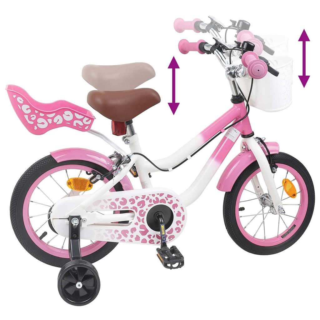 Kids Bicycle with Training Wheels 16 Inch for Ages 4 6