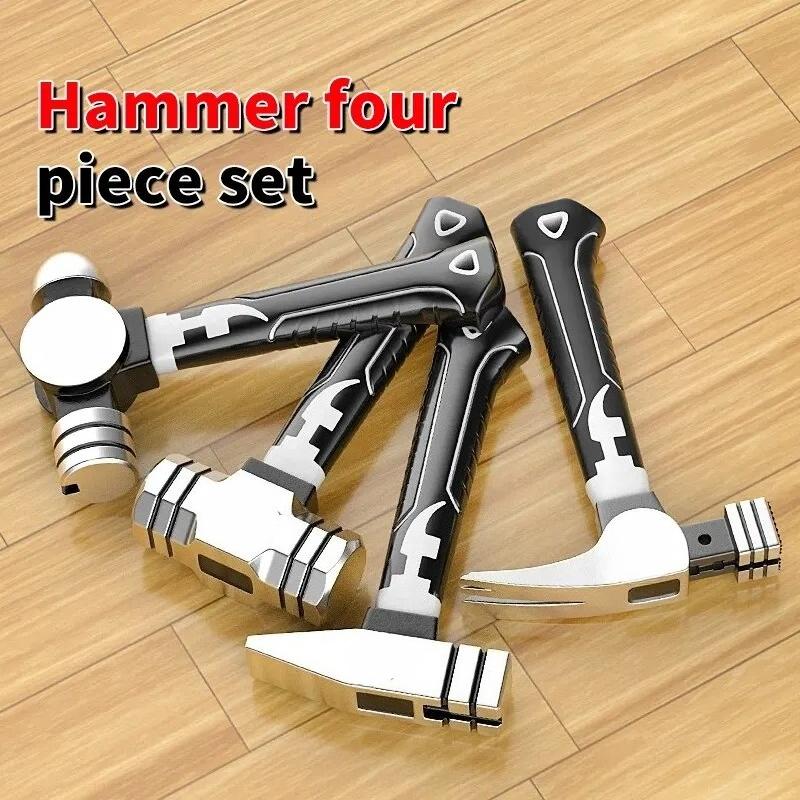 Forged Steel Head Durable Nail Puller Carpenter Essential Professional Compact Claw Hammer Multifunction Woodworking Tool