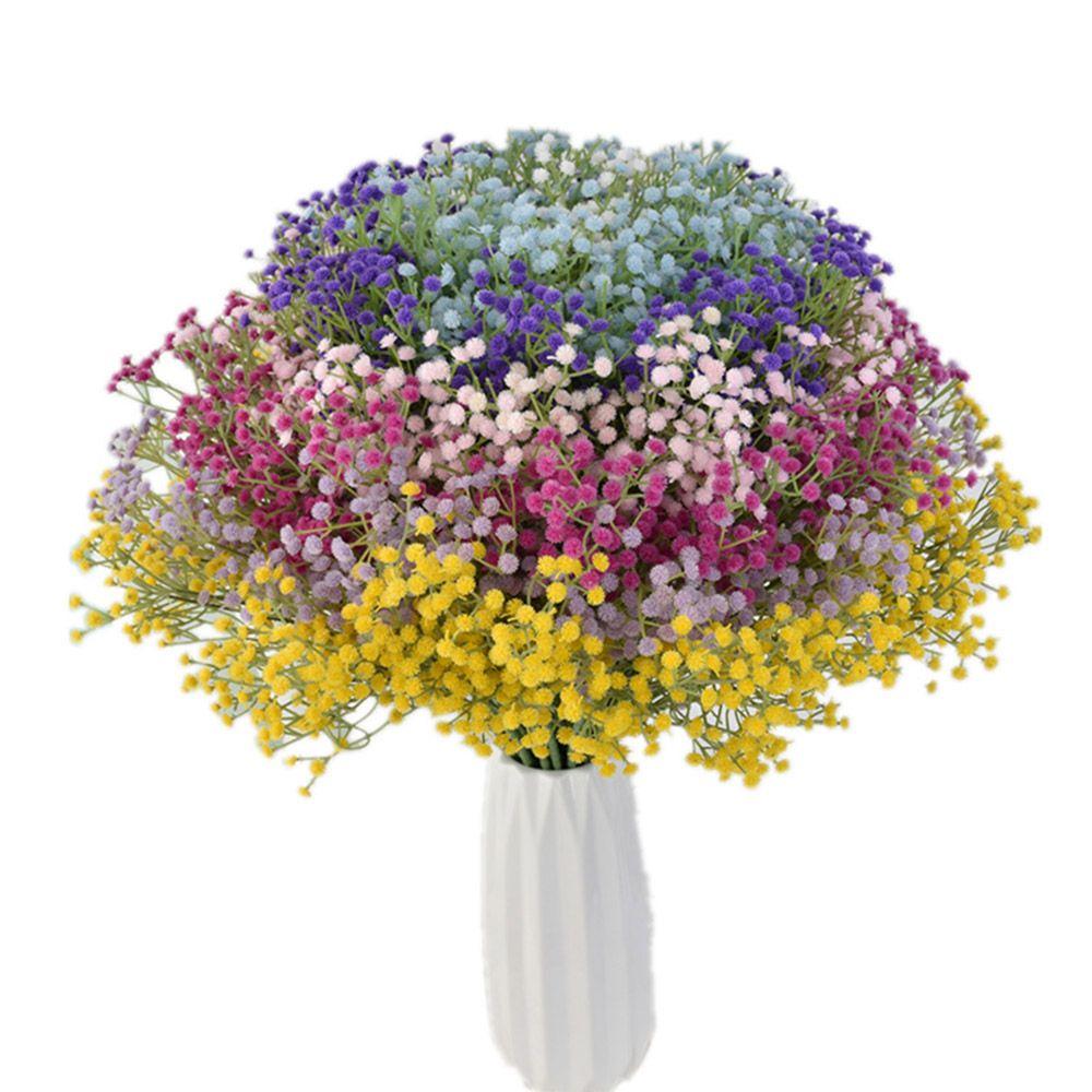 Праздничные принадлежности Искусственные растения 108 головок Искусственная гипсофила, похожая на живую цветочную композицию Baby Breath