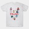 Азиатский размер Мужская черная футболка с принтом Постер Falsettos 2016 Печать методом термопереноса без вырезания Хлопковая футболка