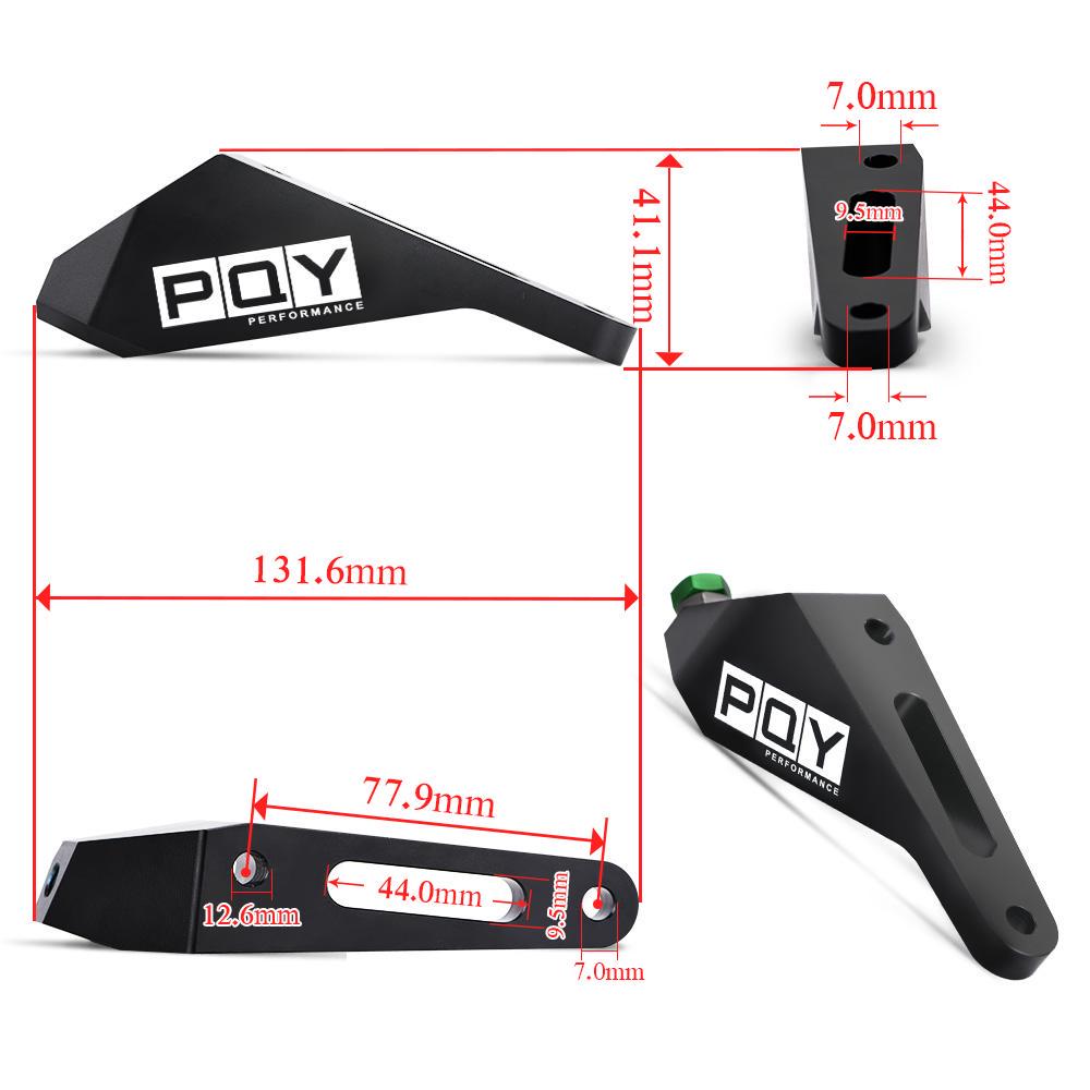 Распорка главного тормозного цилиндра для Subaru BRZ/Scion FR-S/Toyota 86 с логотипом PQY, установленным на стойке стойки