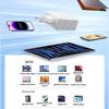 Быстрое зарядное устройство GaN с двумя портами USB-C мощностью 65 Вт для ноутбука и телефона