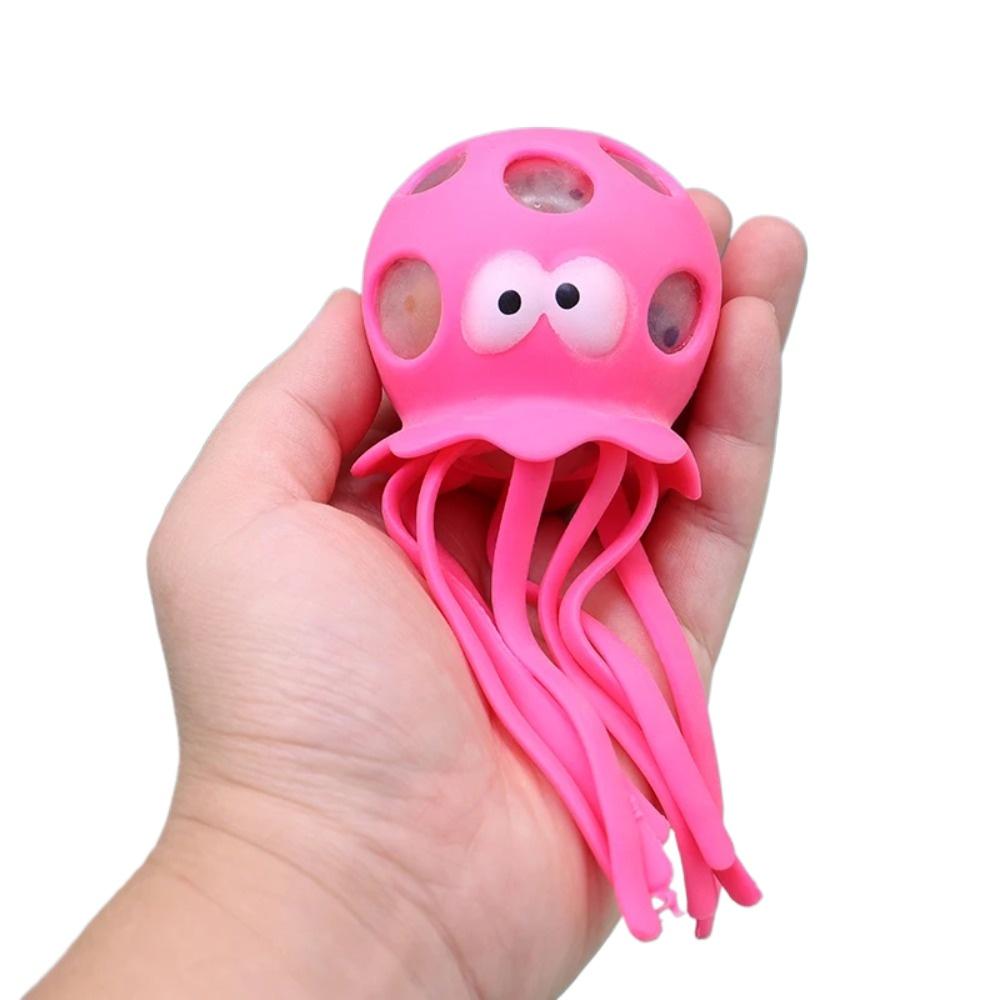 Octopus Stress Ball Squishy Toys for Adults Kids, Sensory Fidget Toys for Anxiety Relief, Cute Squeeze Party Favors Gifts
