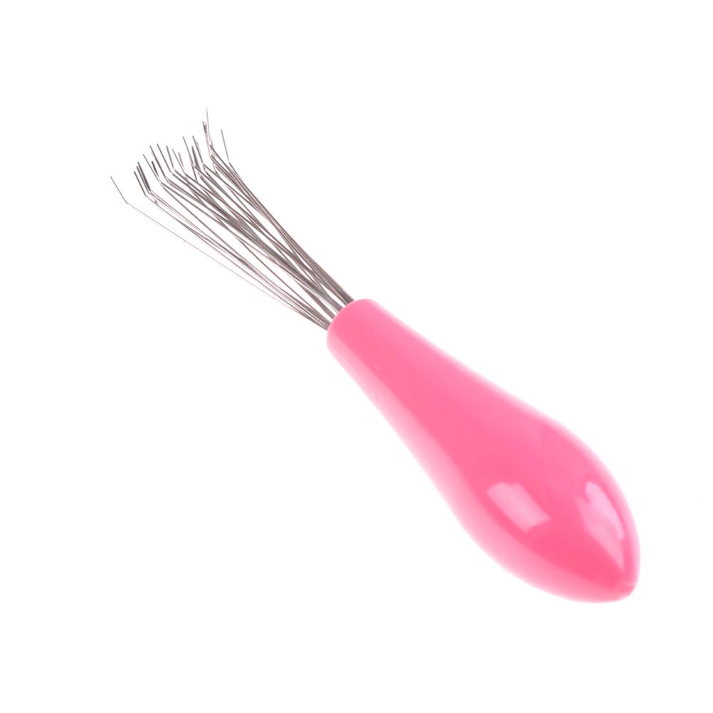 Расческа для очистки щетки для волос, средство для очистки, встроенный пластиковый инструмент для очистки расчески