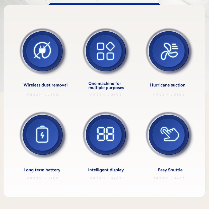 1980000Pa 5 в 1 беспроводной пылесос автомобильный портативный робот-пылесос ручной для офиса автомобиля офисная бытовая техника