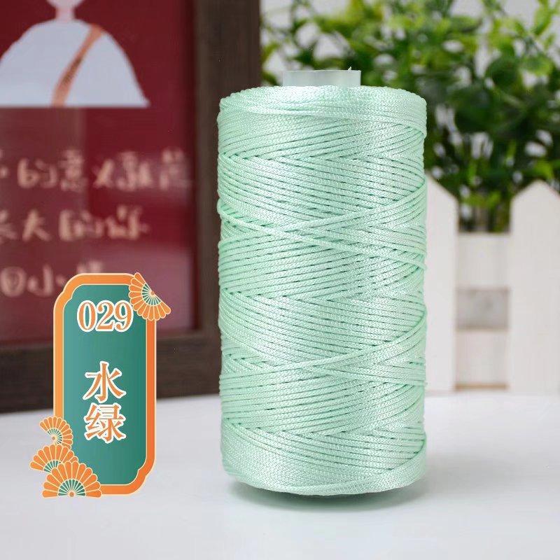 Mercerized Ice Hemp Thread 100G Shaft Medium And Thin Hollow Thread Sun Hat Shoes Crochet Hand-Woven Thread Full Free Shipping