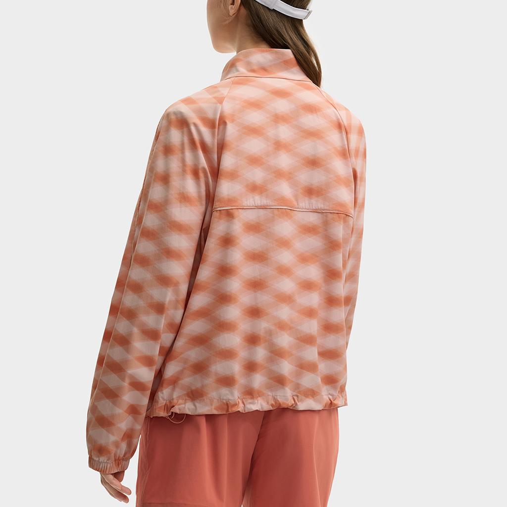 Fila X MAISON KITSUNE Оригинальная Мода Повседневная Свободного Кроя Вязаная Куртка на Молнии с Длинным Рукавом Женские куртки Кирпично-Красный F11W529703F-RD