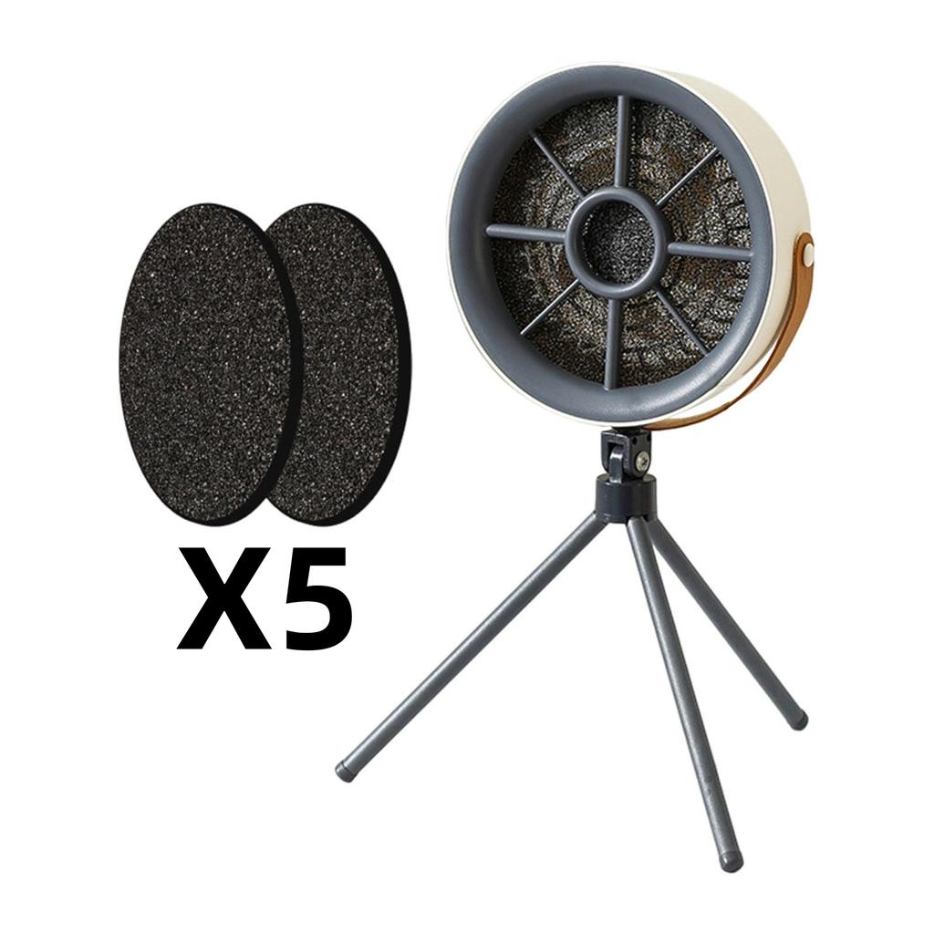 Настольная вытяжка с функцией фильтрации, портативный кухонный вентилятор с 3 скоростями для кемпинга и домашнего хозяйства