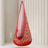 New Children's Hanging Chair Portable Parachute Cloth Swing Bed Camping Outdoor with Large Flower Hanging Chair Hammock Inflatable Mat