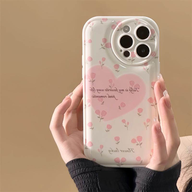 Чехол Zhitai Air Cushion для смартфонов Apple 15 Pro Max, 14/13 Pro, Huawei и OPPO — в японском и корейском стиле