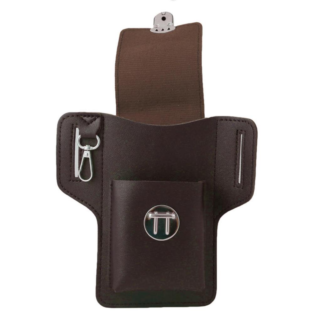 Поясная сумка для телефона для мужчин, чехол для мобильного телефона, портативный кошелек, поясная сумка, многофункциональная поясная сумка из ПУ кожи, вертикальный чехол, подарок