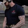 Лето 2025 Новинка The GBRS Group Всегда Носит Агрессивные Футболки Тема Тренажерного Зала и Спорта Принтованная Хлопковая Футболка с Коротким Рукавом Унисекс