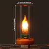 USB Touch Control LED Filament Light Bulb Incandescent Atmosphere Lamp Night Light for Car Camping Home Room Decor