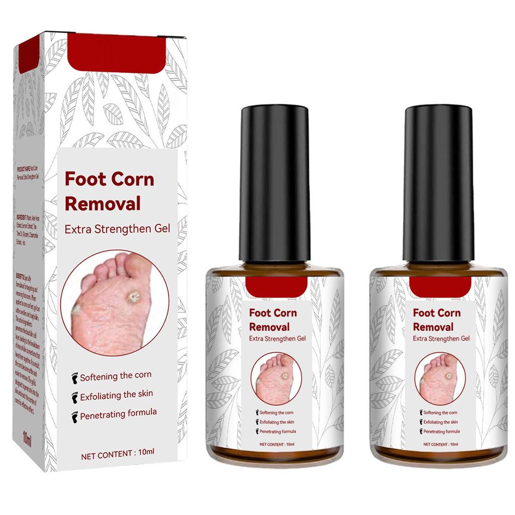 Гель для удаления мозолей на ногах Extra Strengthen, жидкое средство для удаления мозолей и натоптышей, гель для удаления мозолей на ногах, средство для удаления мозолей на пальцах ног Extra Strength, 10 мл
