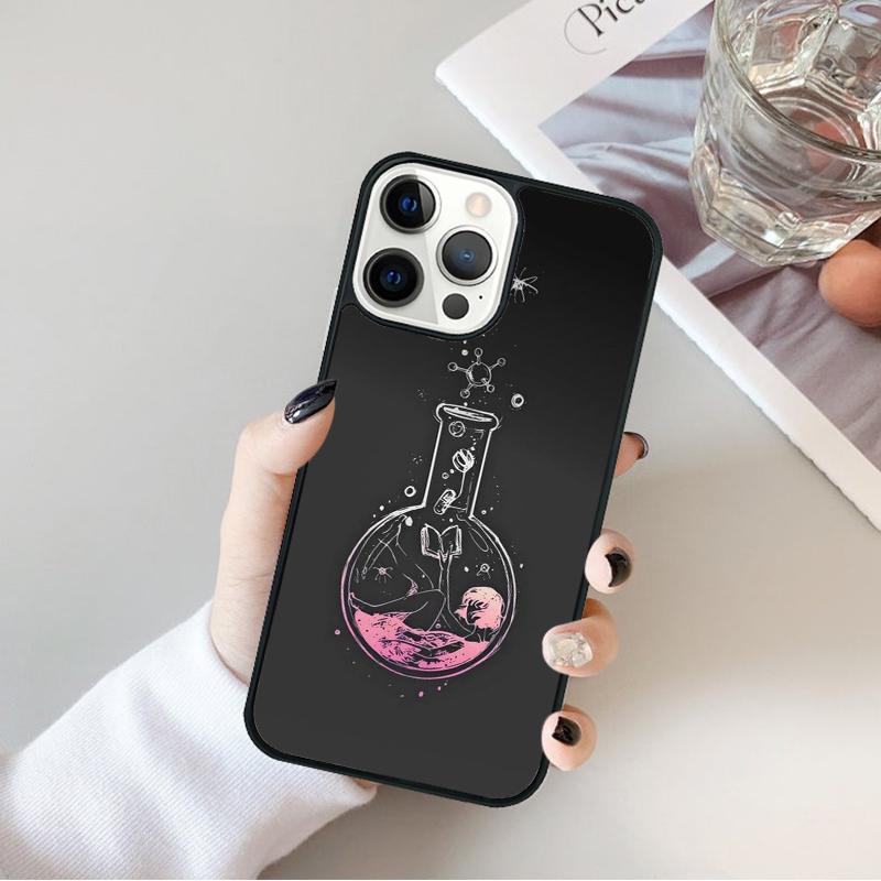 Наука Химия Кофеин Чехол для телефона Для iPhone 17 Air 16 15 14 Max Plus 11 12 13 Pro Max Чехол для телефона coque