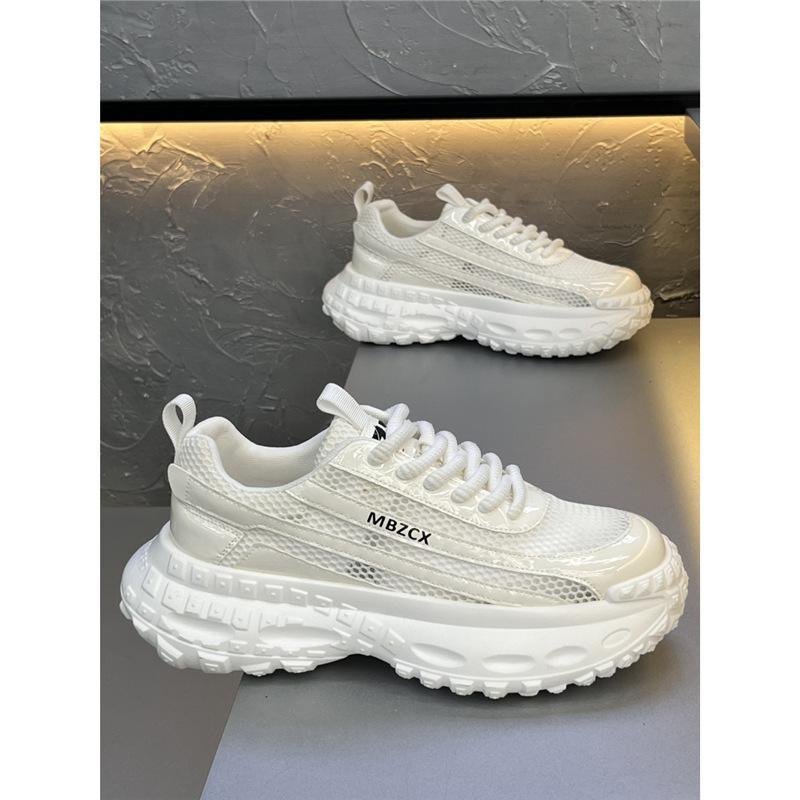 Летние новые дышащие сетчатые туфли на платформе в стиле dad shoes mbz