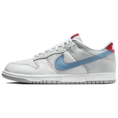 Dunk Low удобные и универсальные низкие кеды для скейтбординга унисекс серебристо-синие