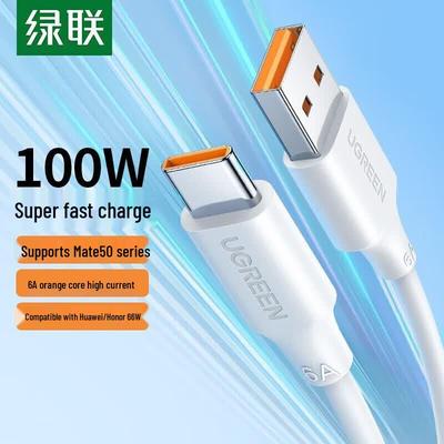 Ugreen Быстрый кабель для передачи данных USB на Type-C, 100 Вт