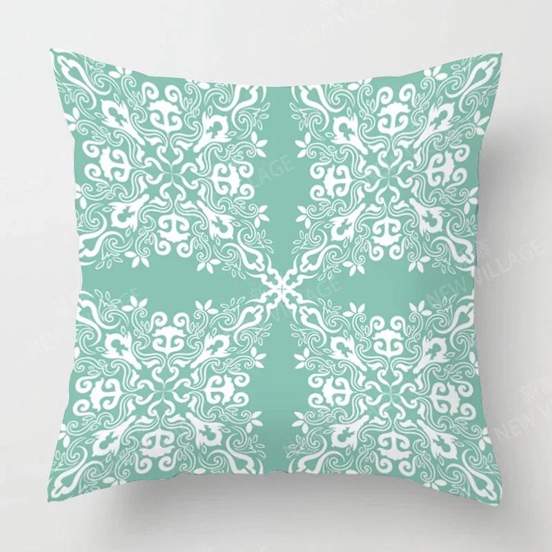 Осенний Домашний Декор Осенний Декор Гостиной Наволочка для Декоративной Подушки Диван Бохо Наволочка Мандала