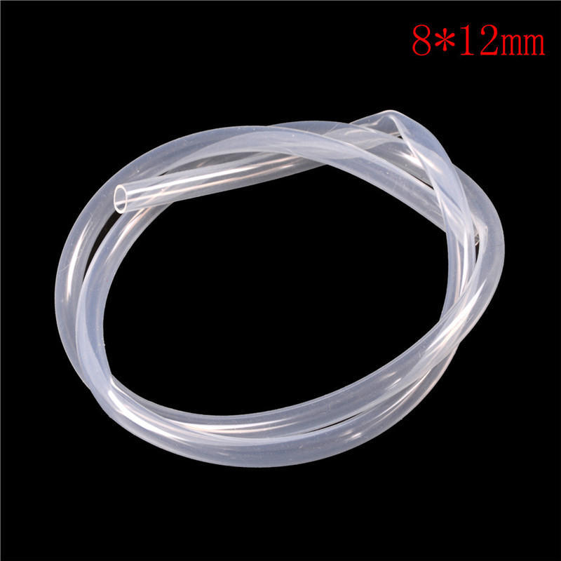1M Food Grade Clear Translucent Silicone Tube Non-Toxic Beer Milk Soft Rubber