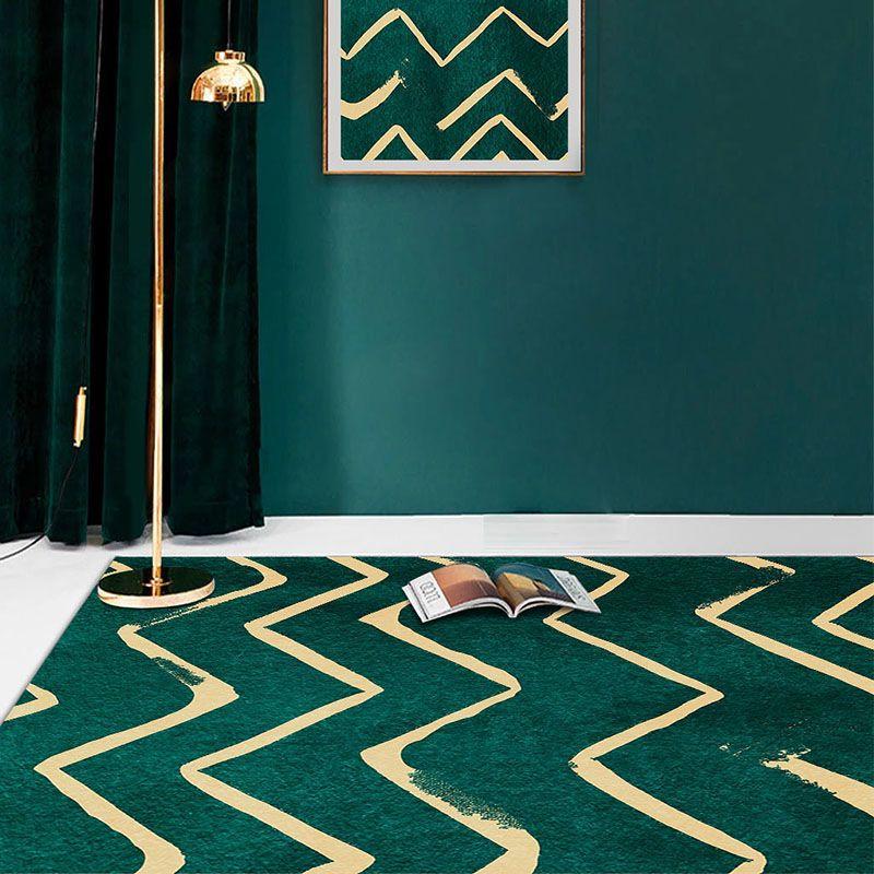Современные Роскошные Ковры Украшение Гостиной Дом Большой Ковер для Спальни Декор Детской Комнаты Напольные Коврики Зеленый Коврик для Прихожей