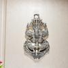 Metal Nazar Battu with Naag Ganesha for Nazar Suraksha (Evil Eye), Suraksha Kawach Mask for Home, Office, Wall & Door Hanging Decor