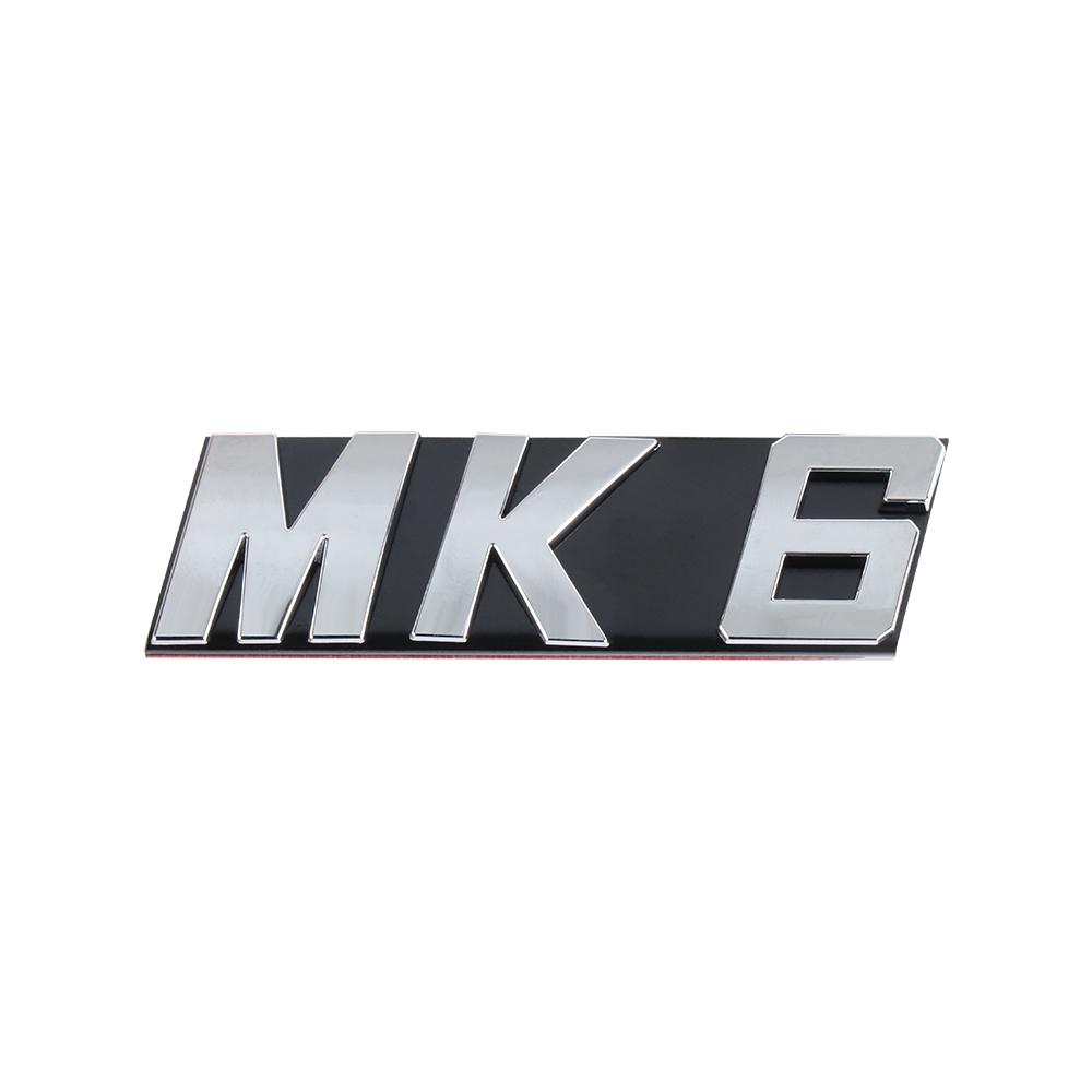 VW MK5 MK6 MK7 MK7.5 Auto Emblem Accessories ABS Badge Front Grille Decoration Sticker Decals for Volkswagen Beetle Touran Jetta zk6
