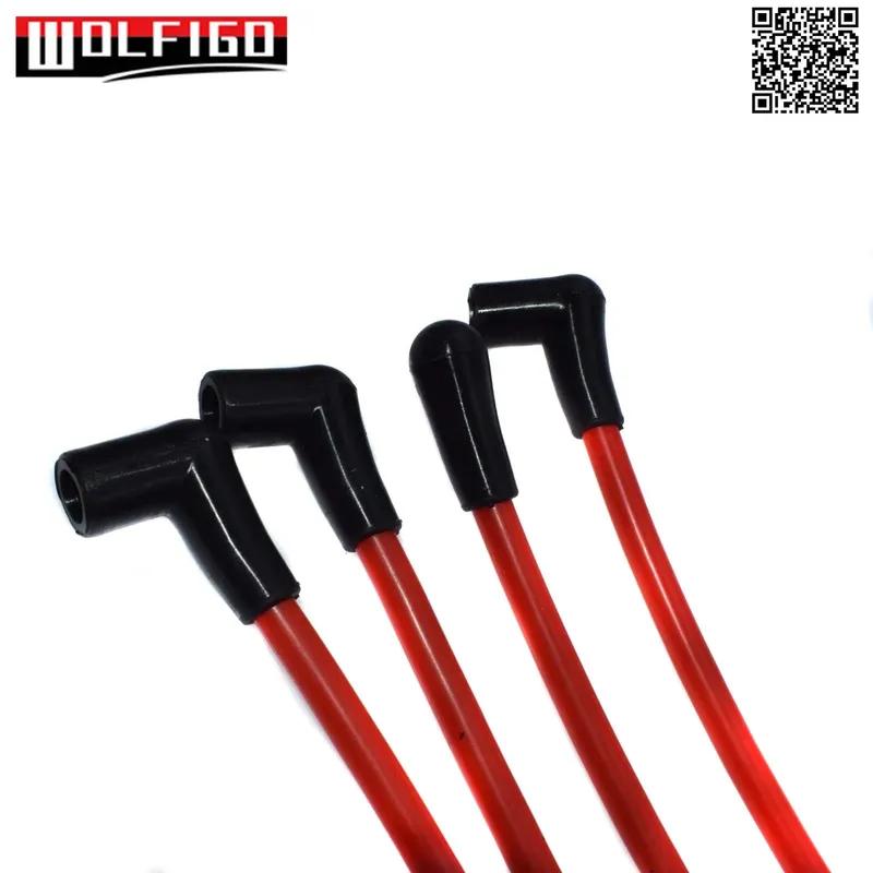 10MM For Mini Cooper R50 R53 R52 2002-2008 Ignition Spark Plug Wire Set 12127513032,12127513033,12127513034,12127513035