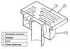 Sewer Drain Grate, Stainless Steel Grate, 150X150 Mm, Downward Drain