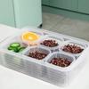 Sealed Refrigerator Storage Box Divided Frozen Soup Box Crisper Seasoning Storage Jar  Rice
