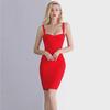 Короткое сексуальное платье 2024 года: Юбка в европейском и американском стиле, обтягивающая талию, эластичная, с подтяжками для женщин