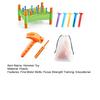 Baby Nail Knocking Board Toy with Hammer Storage Bag Fine Motor Skills Focus