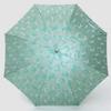 Makita Shoten Rain Long Nordic Jacquard Manual Made in 16241109 Women's Umbrella, Umbrella, Umbrella, (Bubble) Pattern, Green, Opening, Japan,