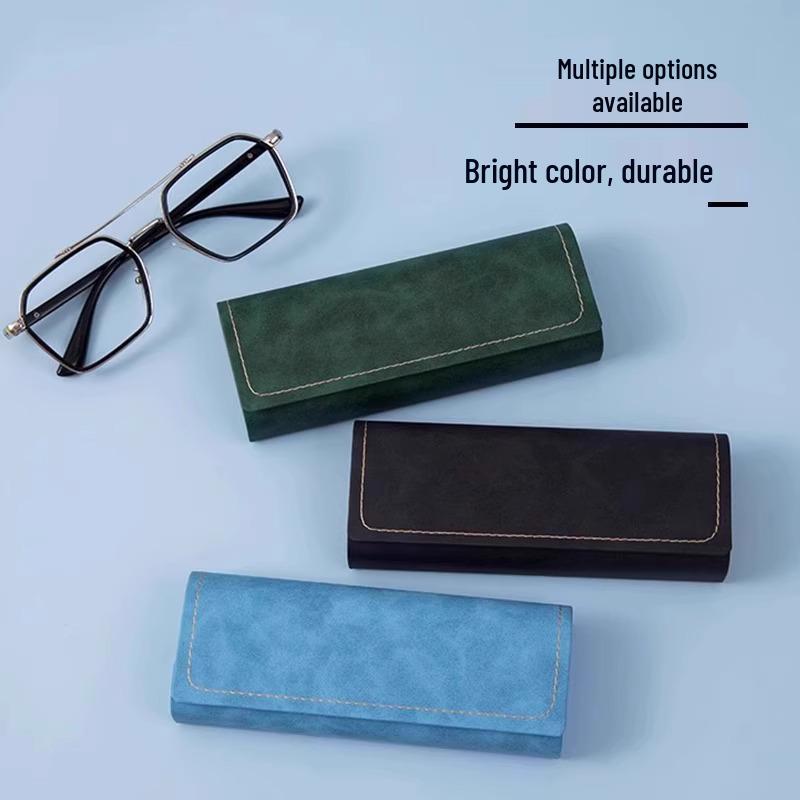 Men's Retro Anti-Pressure Myopic & Sunglasses Case