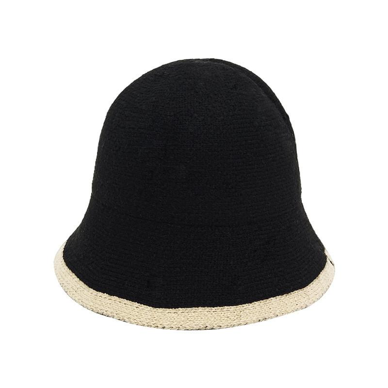 Fashionable Bucket Hat For Winter With Plush Acrylic For Sun Protection For Unisex Wear