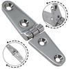 Brand New Boat Hinge Marine Parts Silver Stamp Strap 316 Stainless Steel 5.5mm Butt Cabinet Deck Door Grade Hatch
