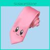 Стильный галстук-бабочка Kirby с узором из стрелок Косплей Аниме Розовый Весенний Сезон